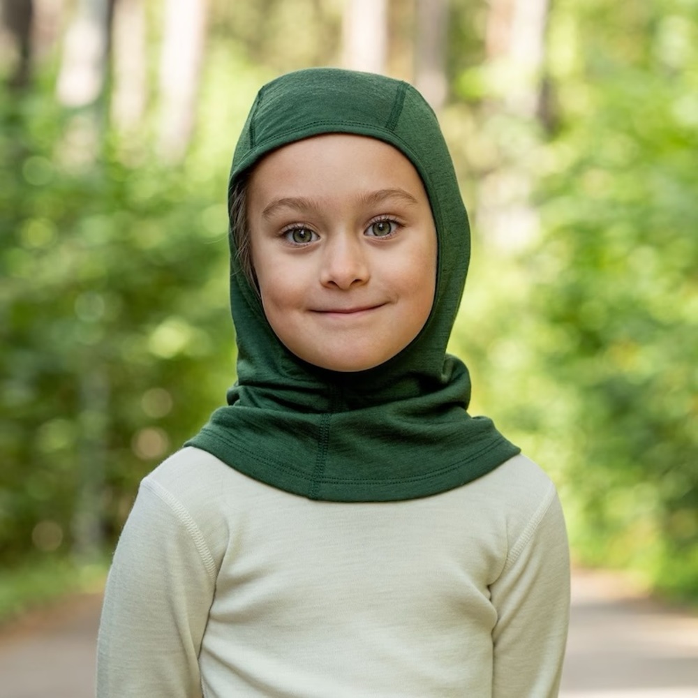 Menique 100% Merino Wool Kids‘ Balaclava Face Mask